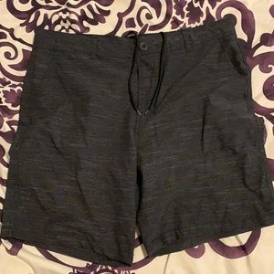 Black Wet/Dry swim trunks. Size 36